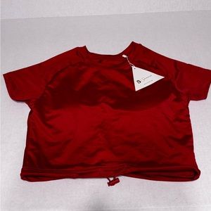 Buffbunny Red Swim top. Sz M